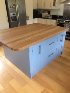 Bespoke kitchen island to compliment an existing kitchen.